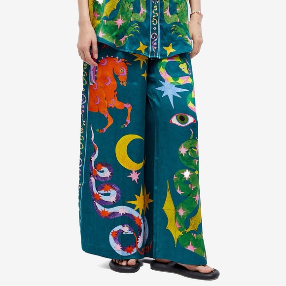 New Colorful Women's Printed Pants & Jumpsuit - Picture 3 of 6